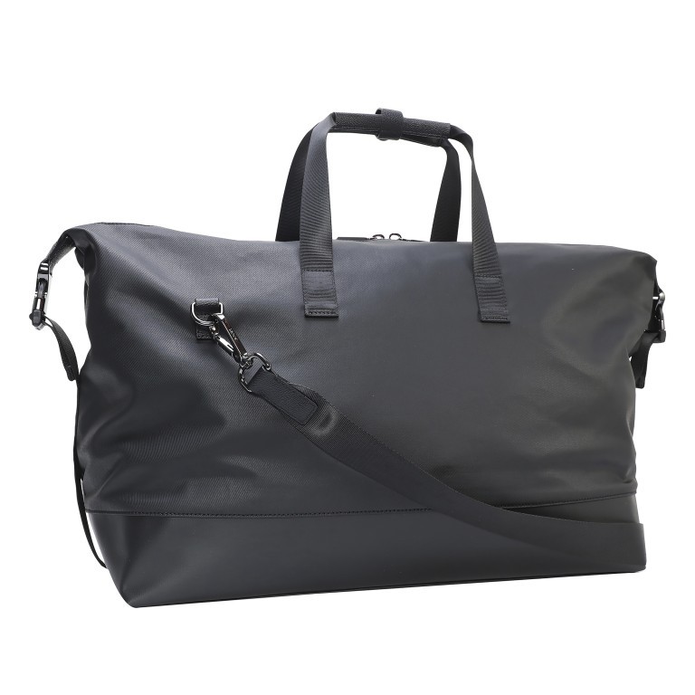 Reisetasche Marcena Maik MHZ Black, Farbe: schwarz, Marke: Joop!, EAN: 4048835079569, Abmessungen in cm: 50x35x22, Bild 3 von 7