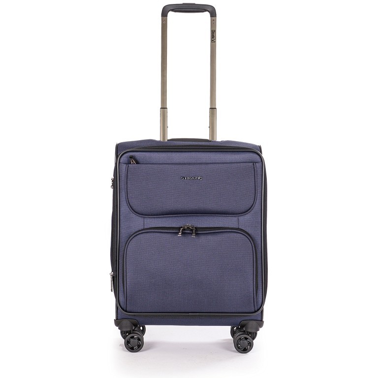 Koffer Bendigo Light Plus S Blau, Farbe: blau/petrol, Marke: Stratic, EAN: 4001807904641, Abmessungen in cm: 39x54x22, Bild 1 von 9