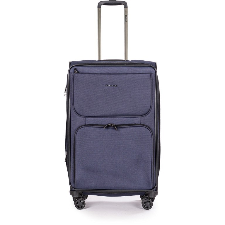 Koffer Bendigo Light Plus M Blau, Farbe: blau/petrol, Marke: Stratic, EAN: 4001807904689, Abmessungen in cm: 42x72x25, Bild 1 von 9