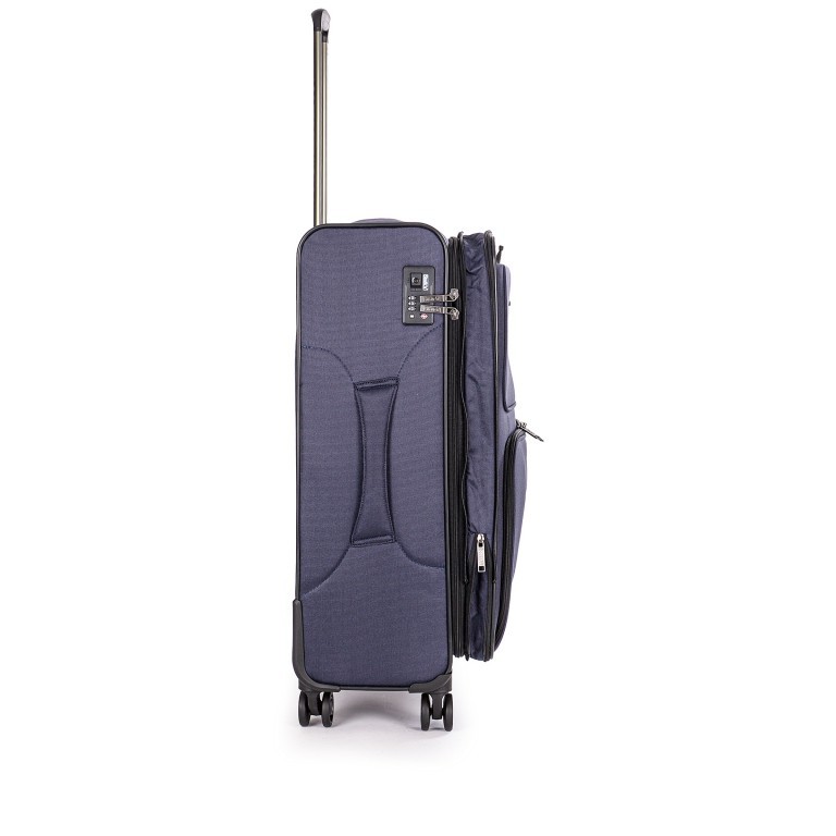 Koffer Bendigo Light Plus M Blau, Farbe: blau/petrol, Marke: Stratic, EAN: 4001807904689, Abmessungen in cm: 42x72x25, Bild 5 von 9