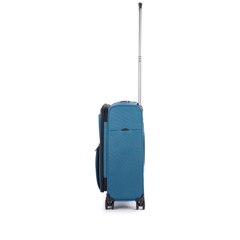 Koffer Bendigo Light Plus S Petrol, Farbe: blau/petrol, Marke: Stratic, EAN: 4001807904849, Abmessungen in cm: 39x54x22, Bild 3 von 9