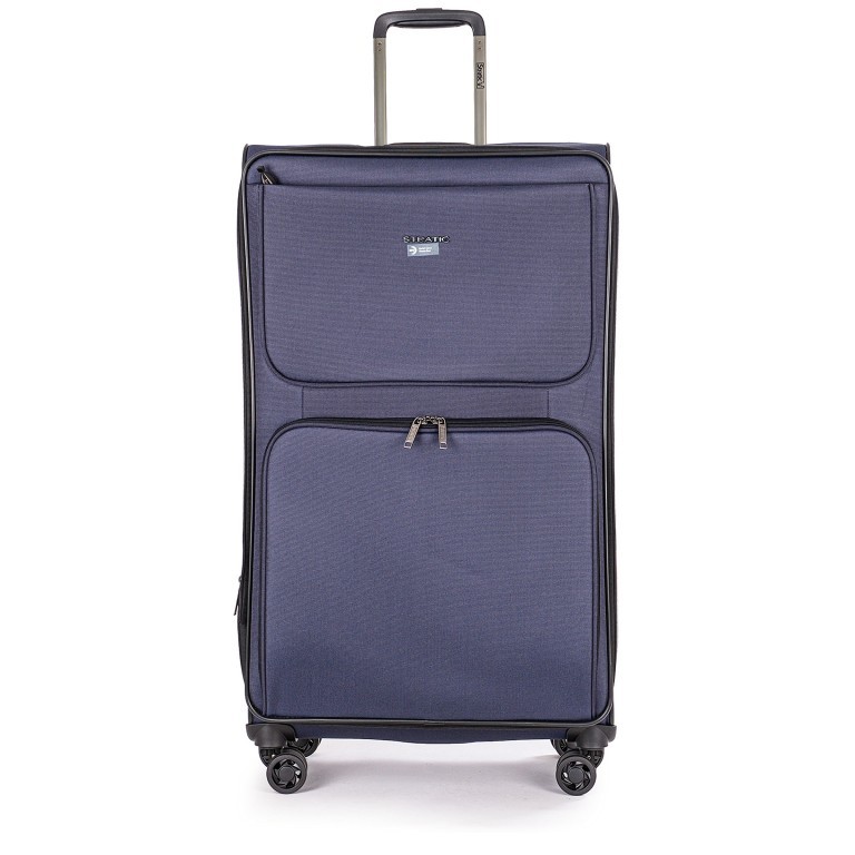 Koffer Bendigo Light Plus L Blau, Farbe: blau/petrol, Marke: Stratic, EAN: 4001807904733, Abmessungen in cm: 47x84x31, Bild 1 von 9