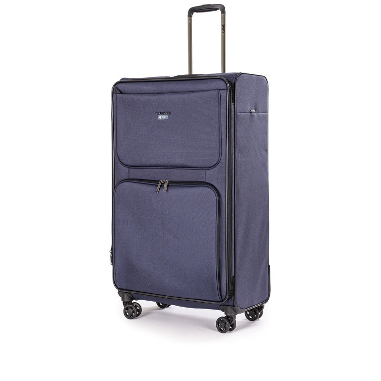 Koffer Bendigo Light Plus L Blau, Farbe: blau/petrol, Marke: Stratic, EAN: 4001807904733, Abmessungen in cm: 47x84x31, Bild 2 von 9