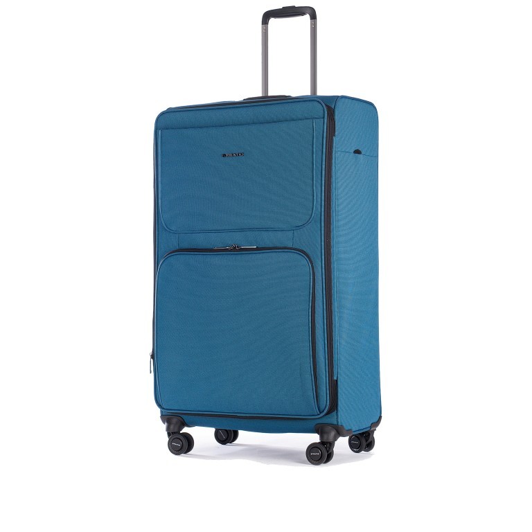 Koffer Bendigo Light Plus L Petrol, Farbe: blau/petrol, Marke: Stratic, EAN: 4001807904887, Abmessungen in cm: 47x84x31, Bild 2 von 9
