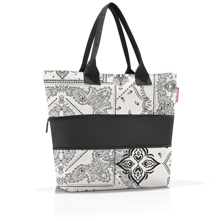Shopper E1 Bandana White, Farbe: weiß, Marke: Reisenthel, EAN: 4012013729690, Bild 2 von 3