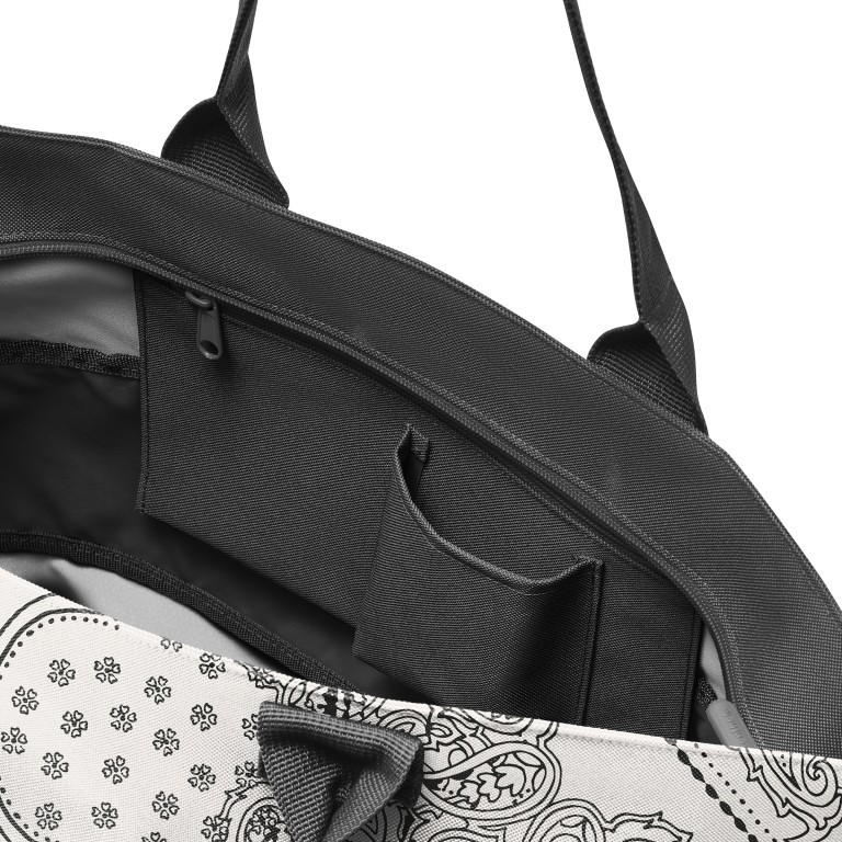 Shopper E1 Bandana White, Farbe: weiß, Marke: Reisenthel, EAN: 4012013729690, Bild 3 von 3