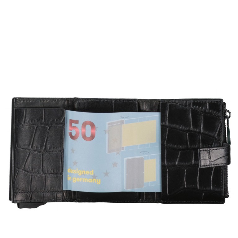 Geldbörse Fano E-Cage C-Four mit RFID-Schutz Black, Farbe: schwarz, Marke: Joop!, EAN: 4048835091790, Abmessungen in cm: 7x10.5x2.5, Bild 5 von 5