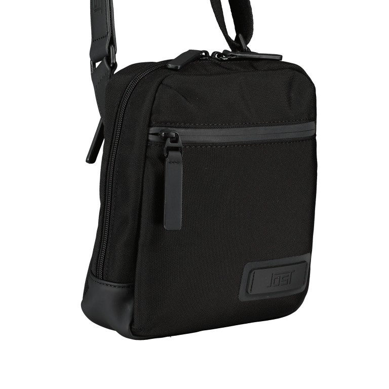 Umhängetasche Tallinn Shoulder Bag XS Black, Farbe: schwarz, Marke: Jost, EAN: 4025307782394, Abmessungen in cm: 18x21x6.5, Bild 2 von 6