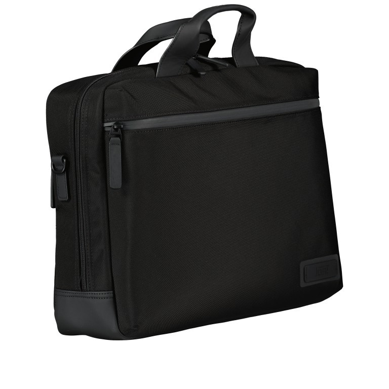 Aktentasche Tallinn Business Bag Black, Farbe: schwarz, Marke: Jost, EAN: 4025307782400, Abmessungen in cm: 40x30x13, Bild 2 von 7