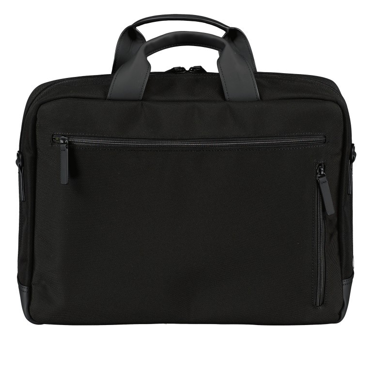 Aktentasche Tallinn Business Bag Black, Farbe: schwarz, Marke: Jost, EAN: 4025307782400, Abmessungen in cm: 40x30x13, Bild 3 von 7