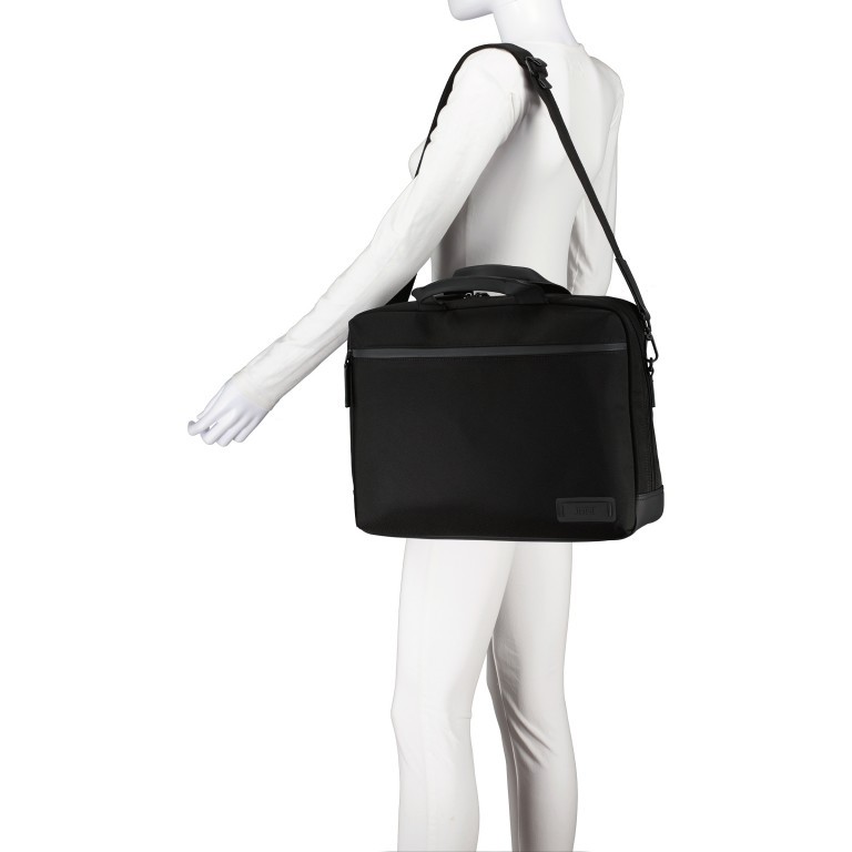 Aktentasche Tallinn Business Bag Black, Farbe: schwarz, Marke: Jost, EAN: 4025307782400, Abmessungen in cm: 40x30x13, Bild 5 von 7