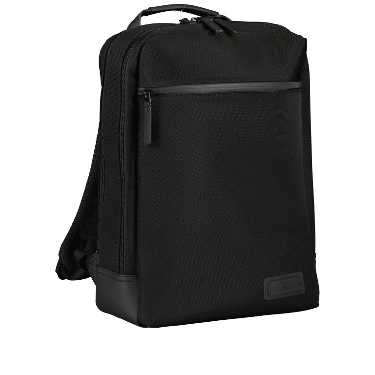 Rucksack Tallinn Daypack mit Tablet- und Laptopfach 15 Zoll Black, Farbe: schwarz, Marke: Jost, EAN: 4025307782417, Abmessungen in cm: 29x41x15, Bild 2 von 5
