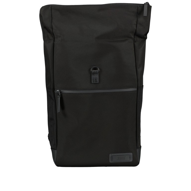 Rucksack Talinn Courier Backpack mit Tablet- und Laptopfach 15 Zoll Black, Farbe: schwarz, Marke: Jost, EAN: 4025307782448, Abmessungen in cm: 29x45x14, Bild 8 von 8