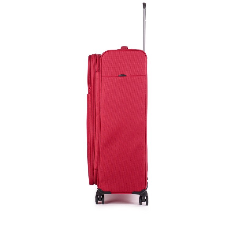 Koffer Stratic Light Plus L Rot, Farbe: rot/weinrot, Marke: Stratic, EAN: 4001807904610, Abmessungen in cm: 47x80x28, Bild 3 von 9