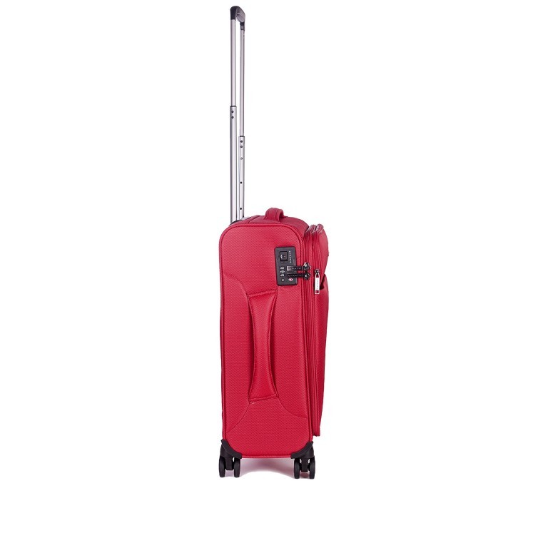 Koffer Stratic Light Plus S Rot, Farbe: rot/weinrot, Marke: Stratic, EAN: 4001807904559, Abmessungen in cm: 39x55x20, Bild 4 von 8