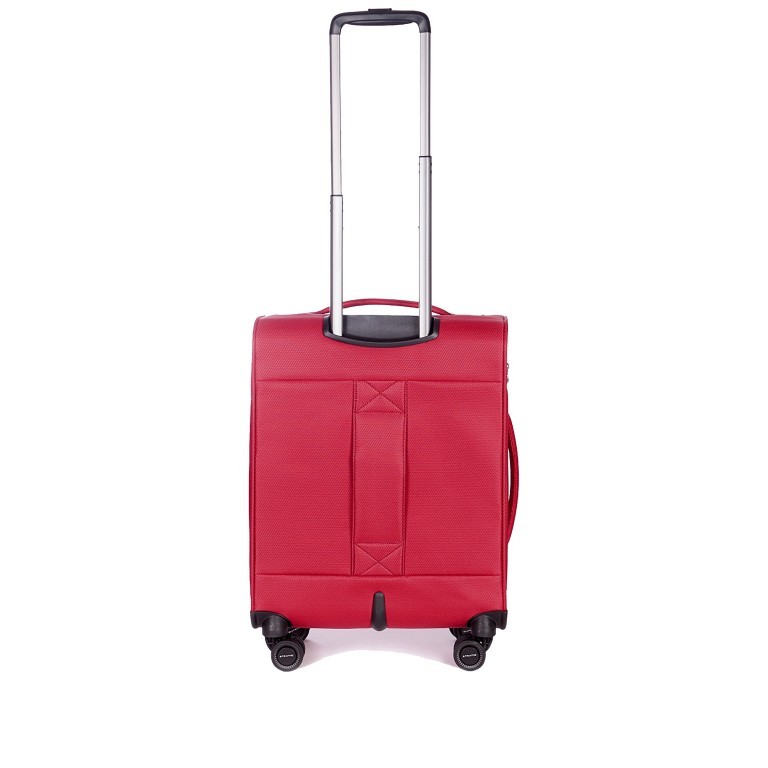 Koffer Stratic Light Plus S Rot, Farbe: rot/weinrot, Marke: Stratic, EAN: 4001807904559, Abmessungen in cm: 39x55x20, Bild 5 von 8