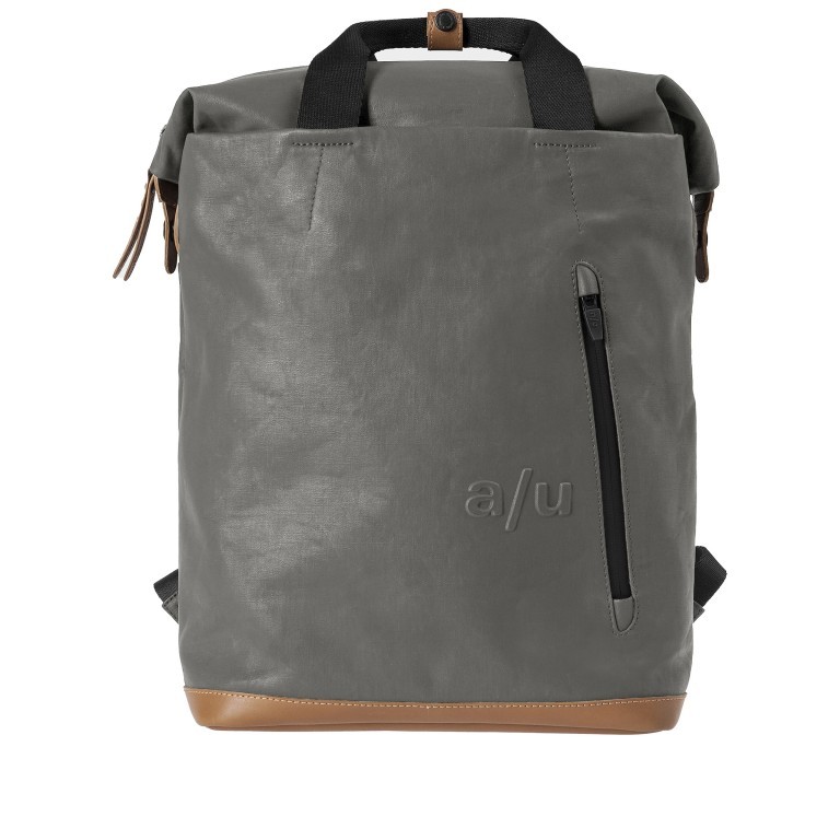 Rucksack Japan Morioka mit Laptopfach 13 Zoll Gravity Grey, Farbe: grau, Marke: Aunts & Uncles, EAN: 4250394982604, Abmessungen in cm: 27x38x12, Bild 1 von 12