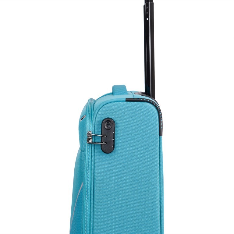Koffer Strong S Petrol, Farbe: blau/petrol, Marke: Stratic, EAN: 4001807905532, Abmessungen in cm: 40x55x20, Bild 9 von 11