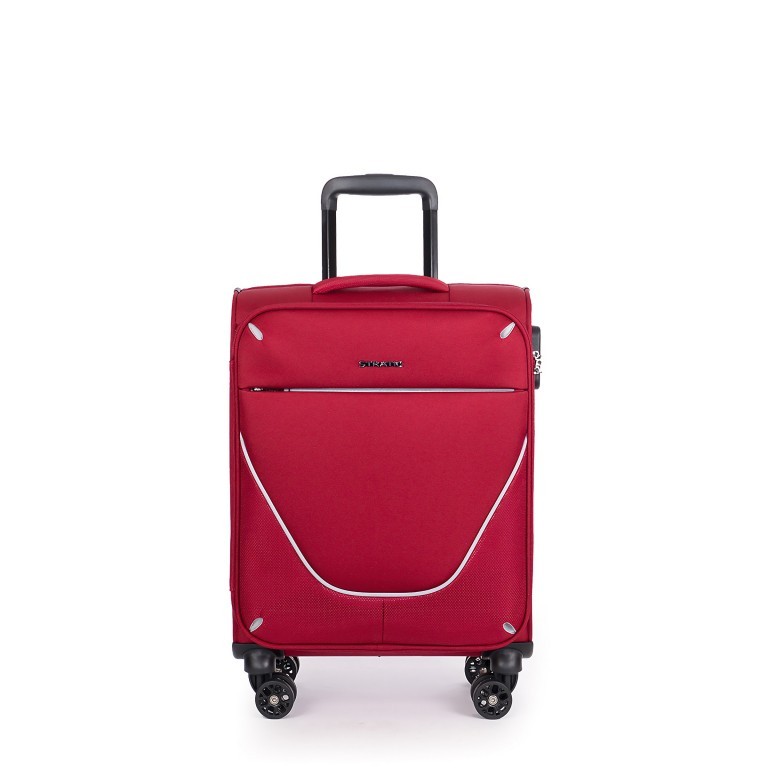 Koffer Strong S Redwine, Farbe: rot/weinrot, Marke: Stratic, EAN: 4001807905525, Abmessungen in cm: 40x55x20, Bild 1 von 11