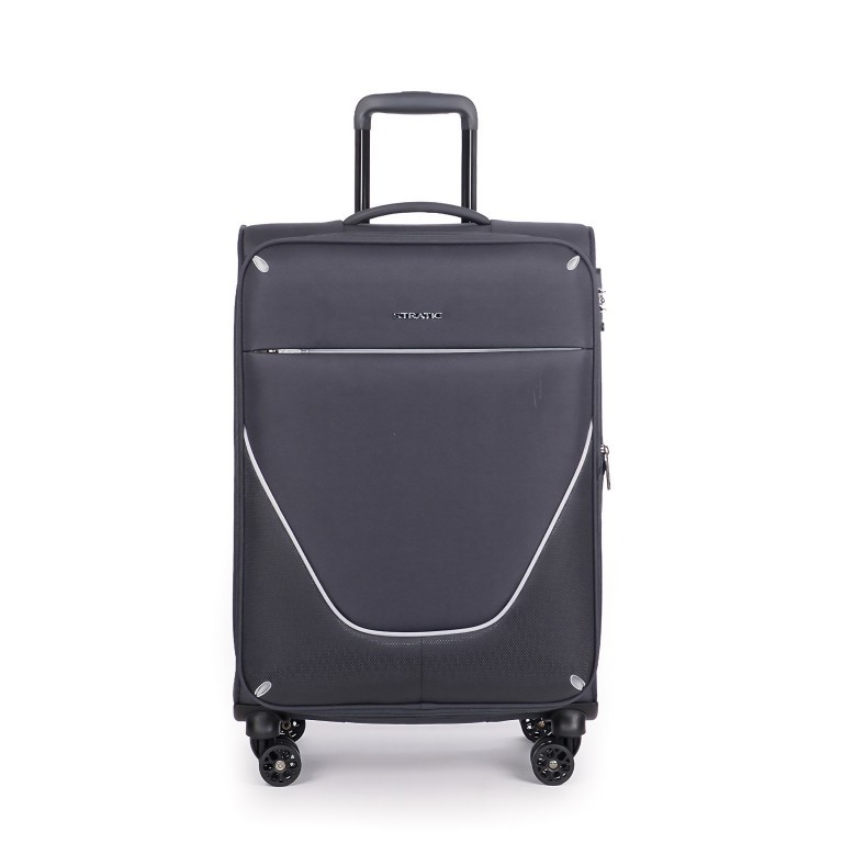 Koffer Strong M Anthracite, Farbe: anthrazit, Marke: Stratic, EAN: 4001807905556, Abmessungen in cm: 44x68x26, Bild 1 von 12