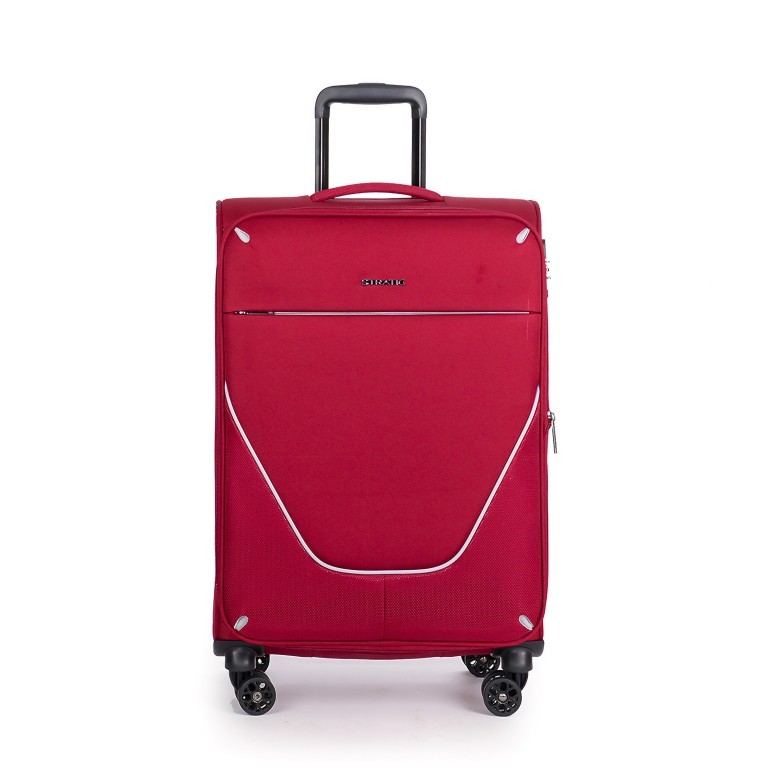 Koffer Strong M Redwine, Farbe: rot/weinrot, Marke: Stratic, EAN: 4001807905563, Abmessungen in cm: 44x68x26, Bild 1 von 12