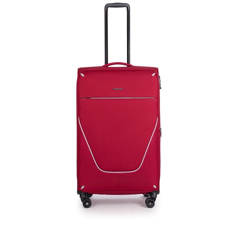 Koffer Strong L Redwine, Farbe: rot/weinrot, Marke: Stratic, EAN: 4001807905600, Abmessungen in cm: 46x80x31, Bild 2 von 12