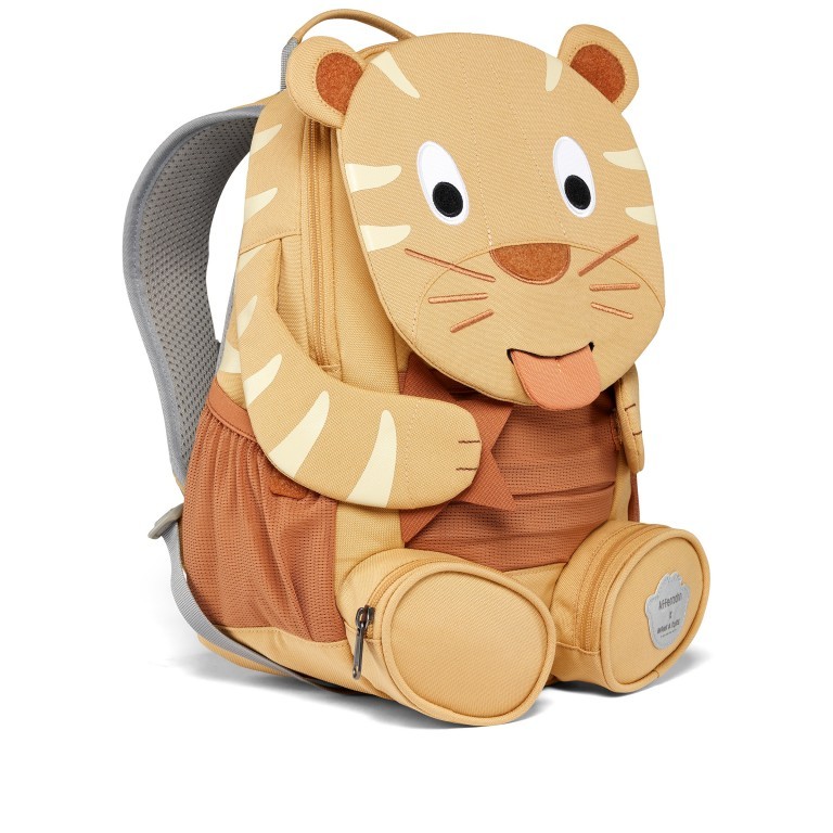 Rucksack Großer Freund Mini A Ture für Kinder Tiger, Farbe: orange, Marke: Affenzahn, EAN: 4057081153466, Abmessungen in cm: 20x31x12, Bild 3 von 6