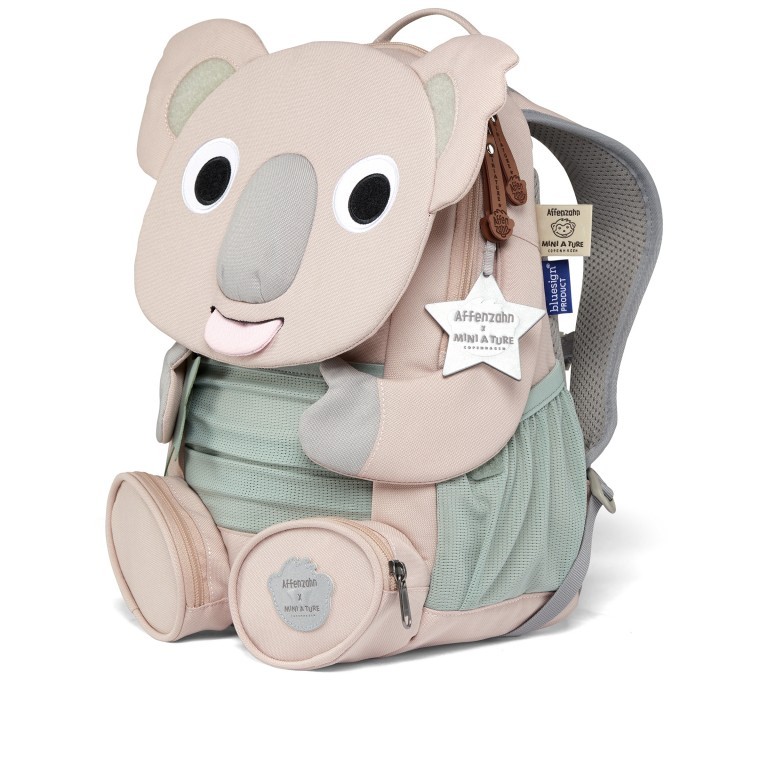 Rucksack Großer Freund Mini A Ture für Kinder Koala, Farbe: grau, Marke: Affenzahn, EAN: 4057081153473, Abmessungen in cm: 20x31x12, Bild 2 von 6