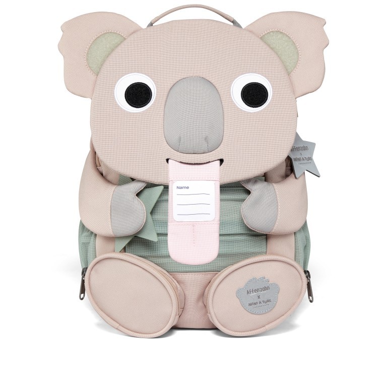 Rucksack Großer Freund Mini A Ture für Kinder Koala, Farbe: grau, Marke: Affenzahn, EAN: 4057081153473, Abmessungen in cm: 20x31x12, Bild 6 von 6