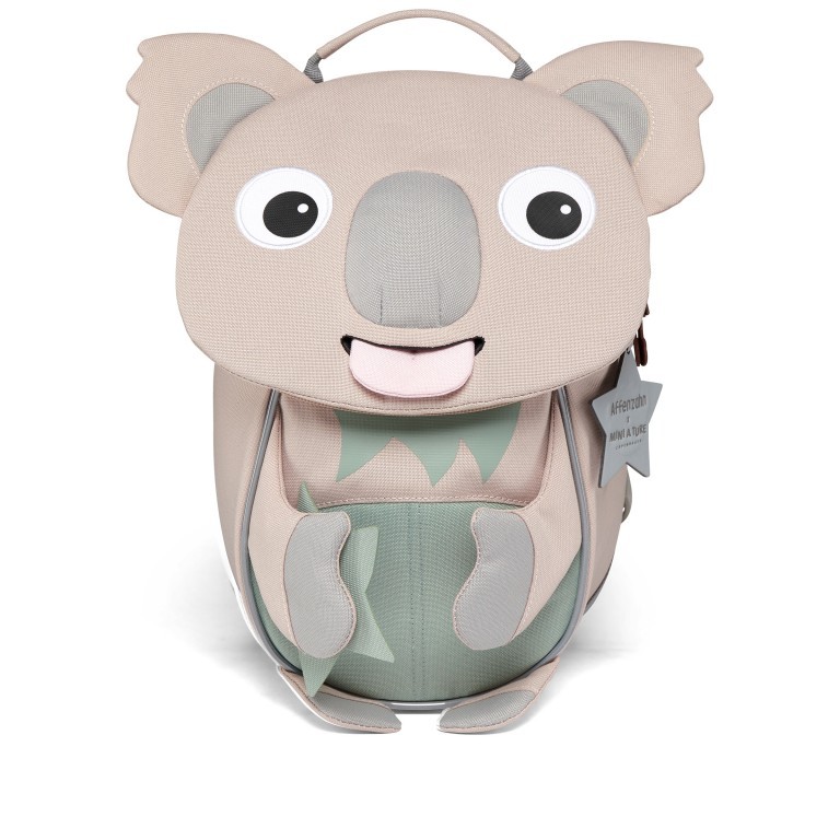 Rucksack Kleiner Freund Mini A Ture für Kinder Koala, Farbe: grau, Marke: Affenzahn, EAN: 4057081153510, Abmessungen in cm: 17x25x11, Bild 1 von 6