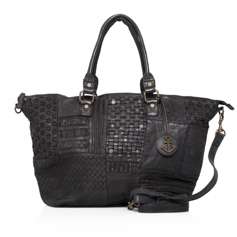 Shopper Poppy-Love Poppy L B3.5866 Dark Ash, Farbe: anthrazit, Marke: Harbour 2nd, Abmessungen in cm: 43x32x12, Bild 1 von 4