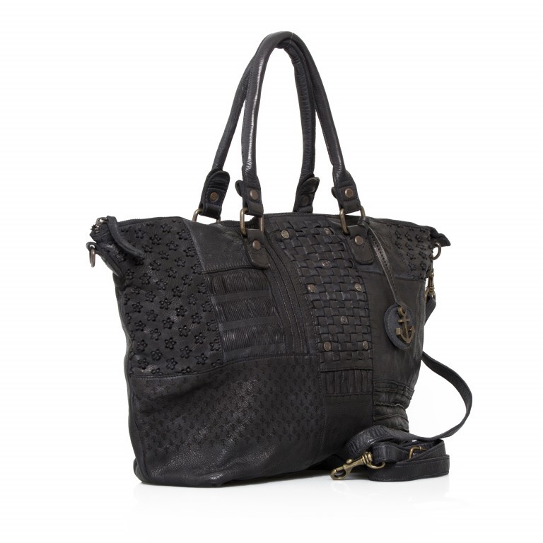 Shopper Poppy-Love Poppy L B3.5866 Dark Ash, Farbe: anthrazit, Marke: Harbour 2nd, Abmessungen in cm: 43x32x12, Bild 2 von 4