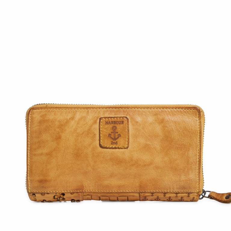 Geldbörse Poppy-Love Poppy B3.0775 Oriental Mustard, Farbe: gelb, Marke: Harbour 2nd, Abmessungen in cm: 18.5x10.5x2.5, Bild 4 von 5
