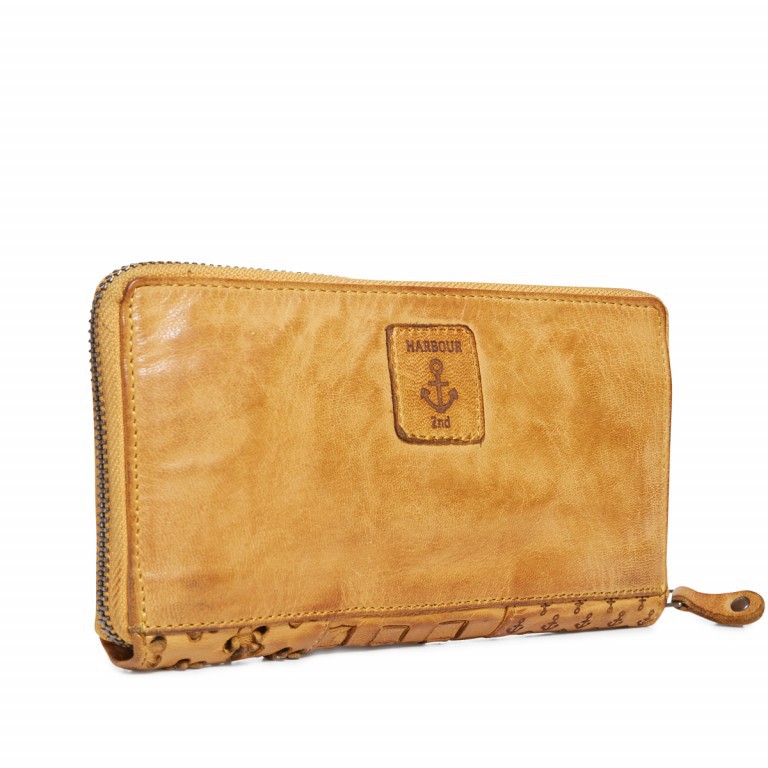 Geldbörse Poppy-Love Poppy B3.0775 Oriental Mustard, Farbe: gelb, Marke: Harbour 2nd, Abmessungen in cm: 18.5x10.5x2.5, Bild 5 von 5