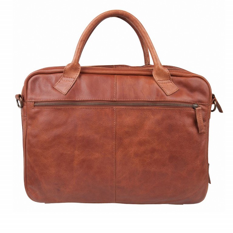 Tasche Sterling Cognac, Farbe: cognac, Marke: Cowboysbag, Abmessungen in cm: 44x31x5, Bild 4 von 5