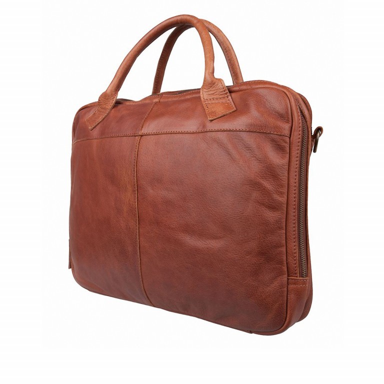 Tasche Sterling Cognac, Farbe: cognac, Marke: Cowboysbag, Abmessungen in cm: 44x31x5, Bild 2 von 5