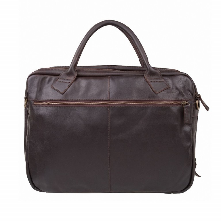 Tasche Sterling Brown, Farbe: braun, Marke: Cowboysbag, Abmessungen in cm: 44x31x5, Bild 3 von 4