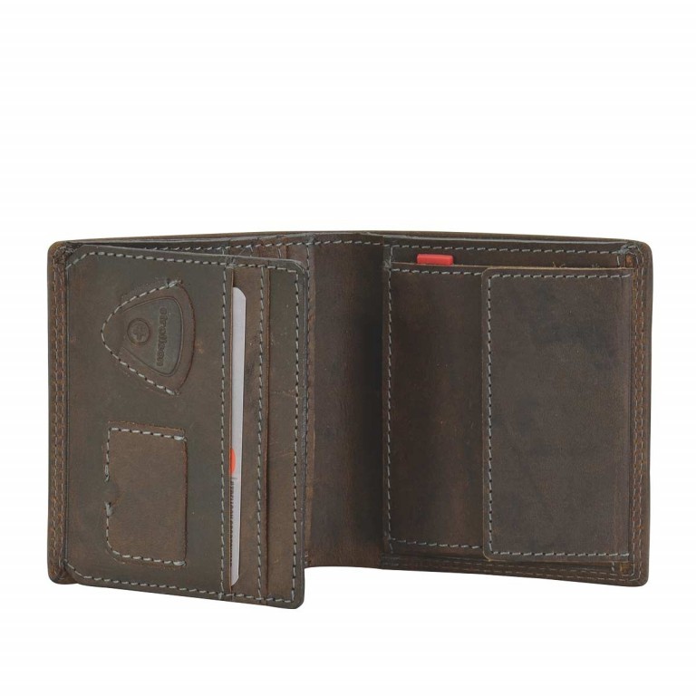 Geldbörse BakerStreet Billfold Q7 Brown, Farbe: braun, Marke: Strellson, EAN: 4006053044516, Abmessungen in cm: 9x10x2, Bild 2 von 2