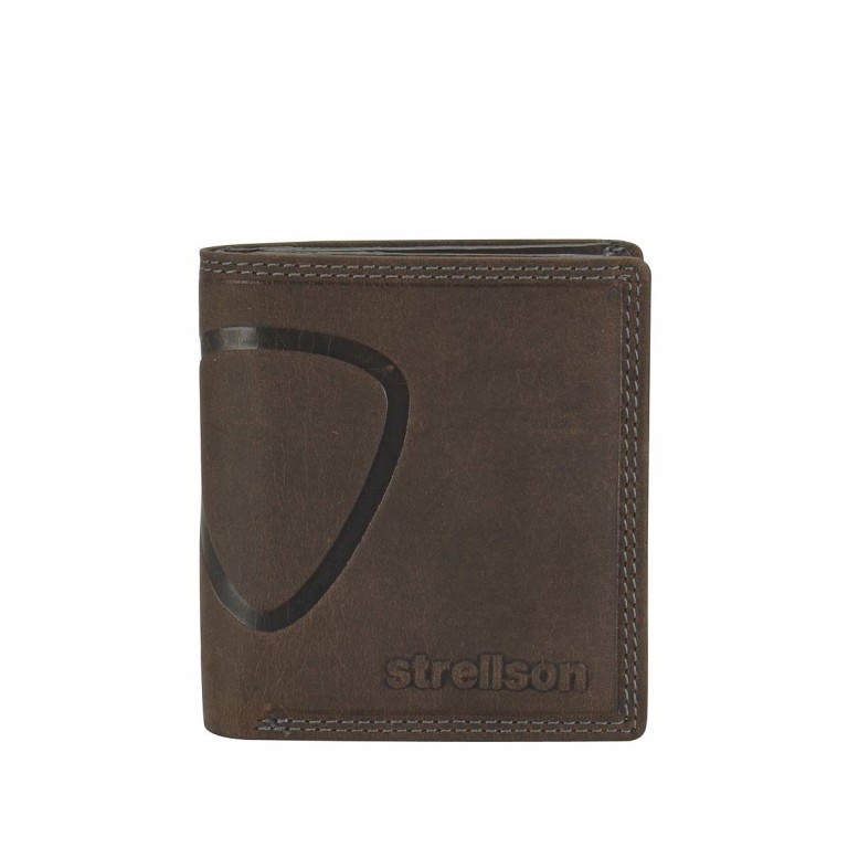 Geldbörse BakerStreet Billfold Q7 Brown, Farbe: braun, Marke: Strellson, EAN: 4006053044516, Abmessungen in cm: 9x10x2, Bild 1 von 2