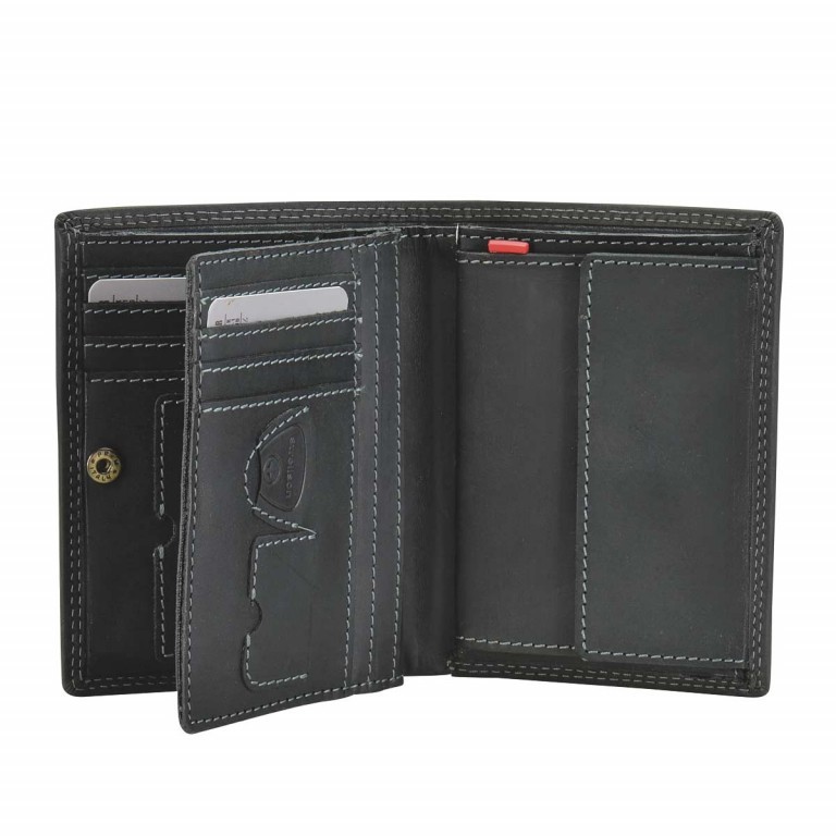 Geldbörse BakerStreet Billfold V8 Black, Farbe: schwarz, Marke: Strellson, EAN: 4006053044448, Abmessungen in cm: 10x13x3, Bild 2 von 6