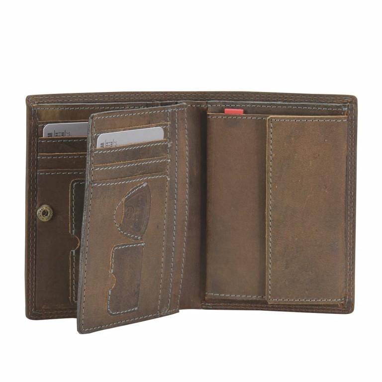 Geldbörse BakerStreet Billfold V8 Brown, Farbe: braun, Marke: Strellson, EAN: 4006053044455, Abmessungen in cm: 10x13x3, Bild 2 von 2