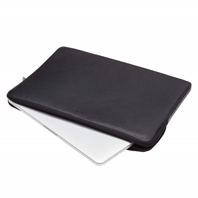 Laptophülle Barbican Sleeve 15 Zoll Braun, Farbe: braun, Marke: Knomo, EAN: 5055385416316, Abmessungen in cm: 36.5x26x2, Bild 3 von 5