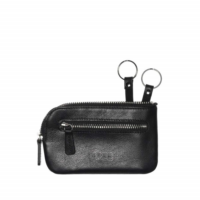 Schlüsseletui pocket 105 Black, Farbe: schwarz, Marke: Bree, EAN: 4038671117907, Abmessungen in cm: 12x7.5x0.5, Bild 1 von 1