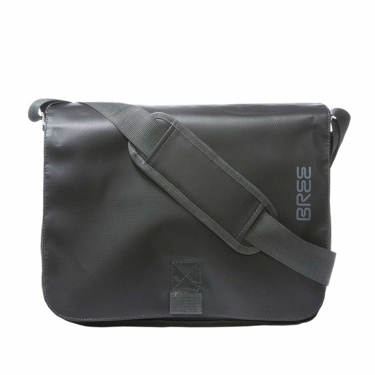 Kuriertasche punch 62 Black, Farbe: schwarz, Marke: Bree, Abmessungen in cm: 34x24x8, Bild 1 von 2