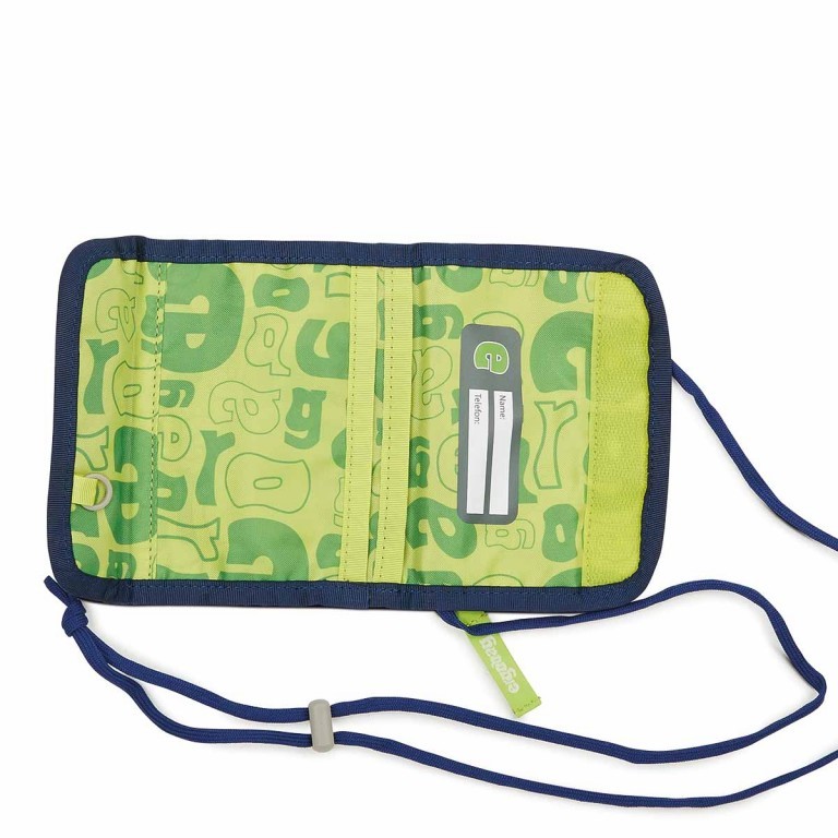 Brustbeutel PicknickBär, Farbe: grün/oliv, Marke: Ergobag, EAN: 4260389767628, Abmessungen in cm: 14x10x1, Bild 2 von 4