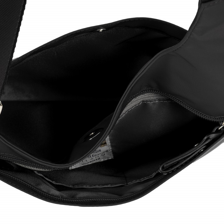 Umhängetasche X-BAG & X-Travel Black, Farbe: schwarz, Marke: Brics, Abmessungen in cm: 28x25x4, Bild 4 von 5