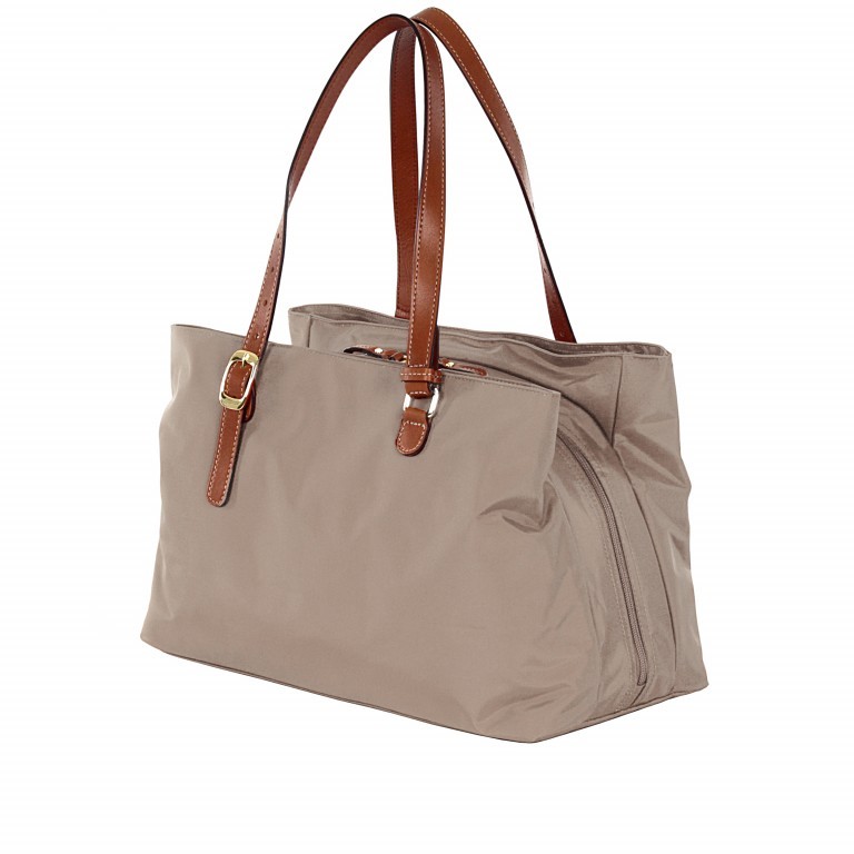 Shopper X-BAG & X-Travel Dove Gray, Farbe: taupe/khaki, Marke: Brics, Abmessungen in cm: 40x26x21, Bild 3 von 4