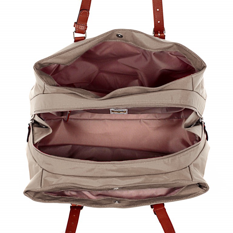 Shopper X-BAG & X-Travel Dove Gray, Farbe: taupe/khaki, Marke: Brics, Abmessungen in cm: 40x26x21, Bild 4 von 4