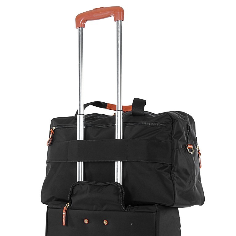 Reisetasche X-BAG & X-Travel Black, Farbe: schwarz, Marke: Brics, EAN: 8016623887838, Abmessungen in cm: 46x24x22, Bild 8 von 8