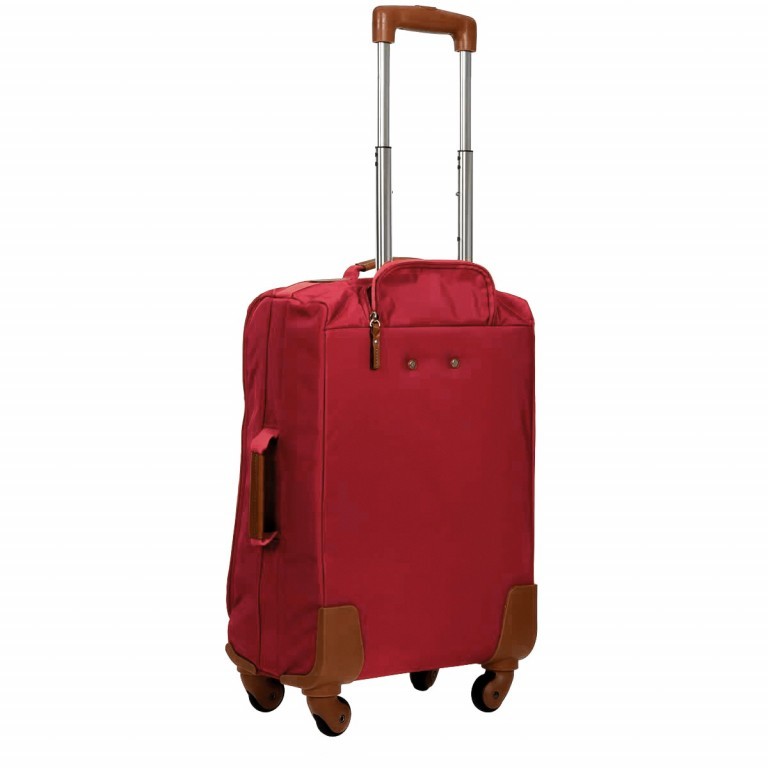 Koffer X-BAG & X-Travel 55 cm Red, Farbe: rot/weinrot, Marke: Brics, Abmessungen in cm: 36x55x23, Bild 3 von 6